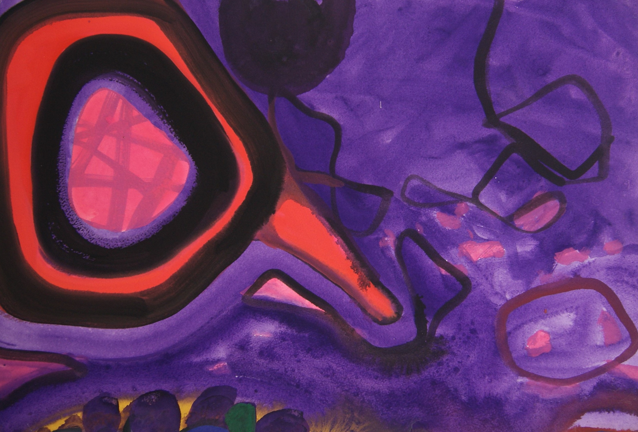 Gouache on paper