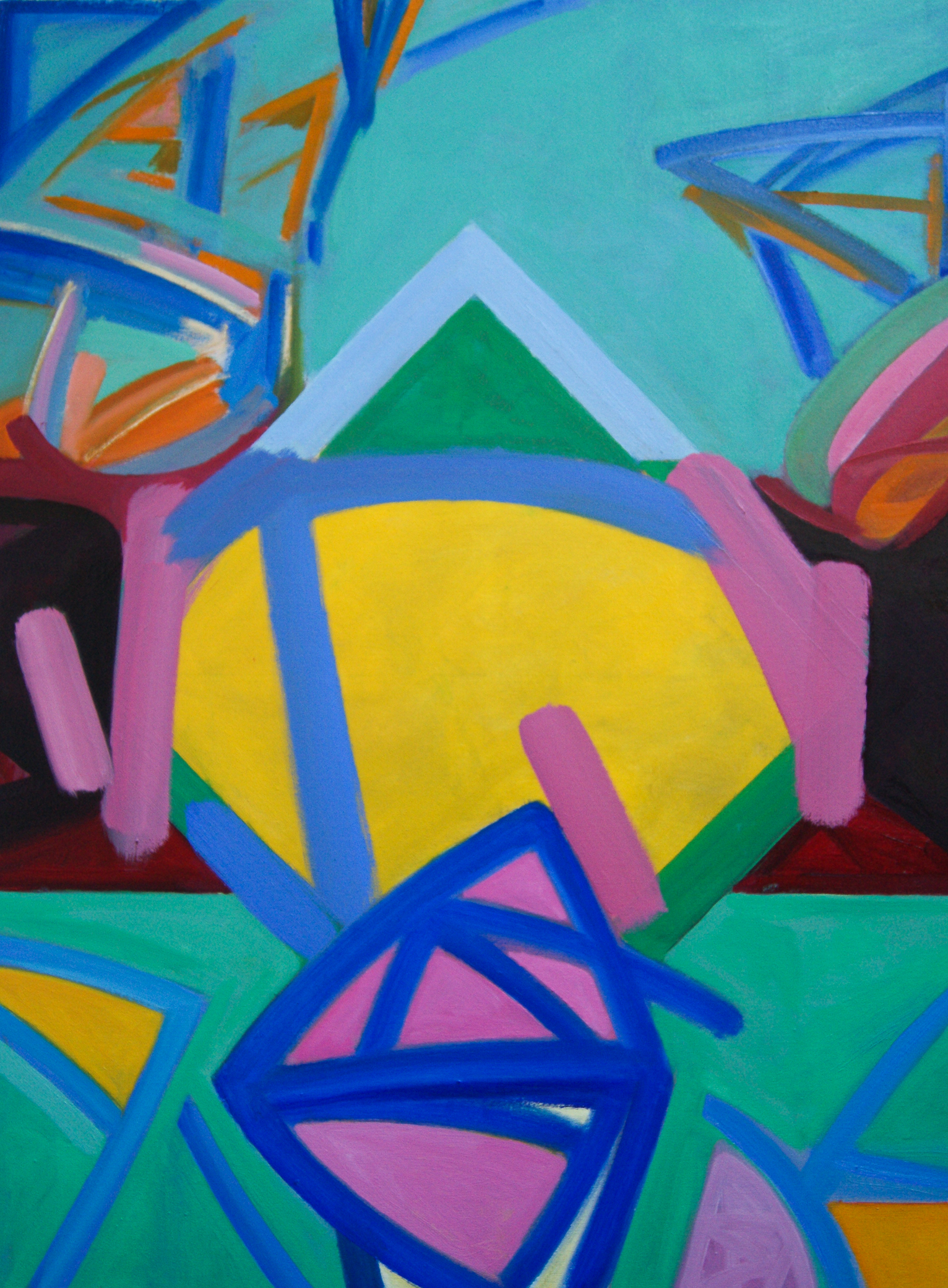 Oil on canvas