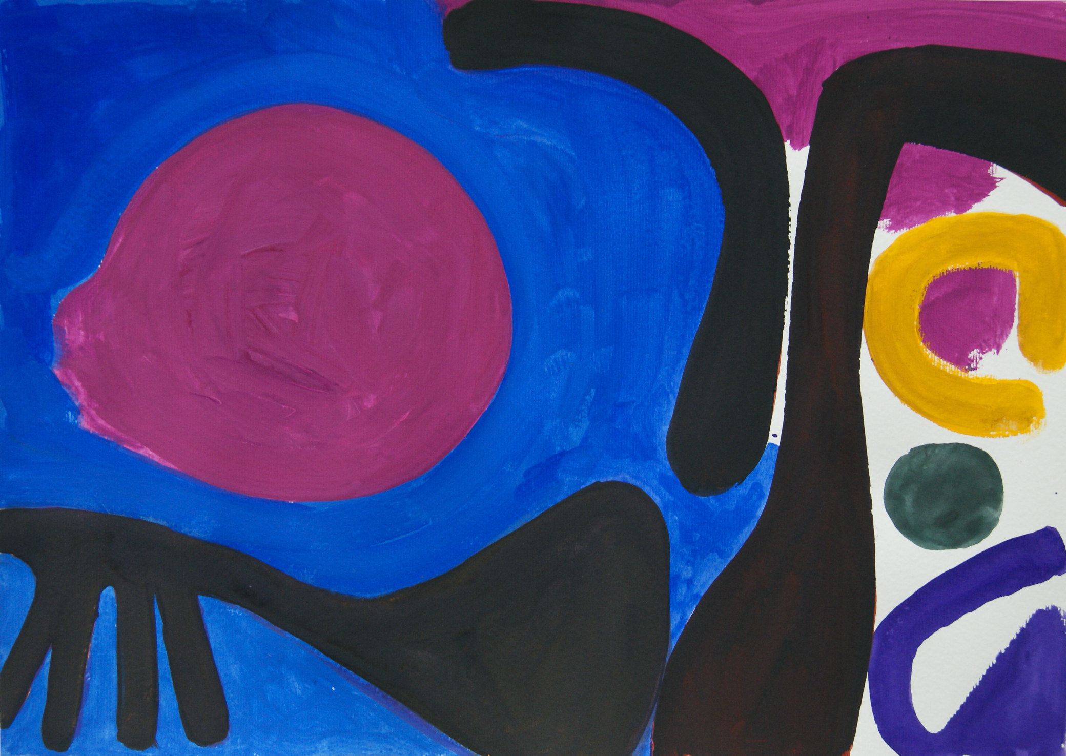 Gouache on Paper