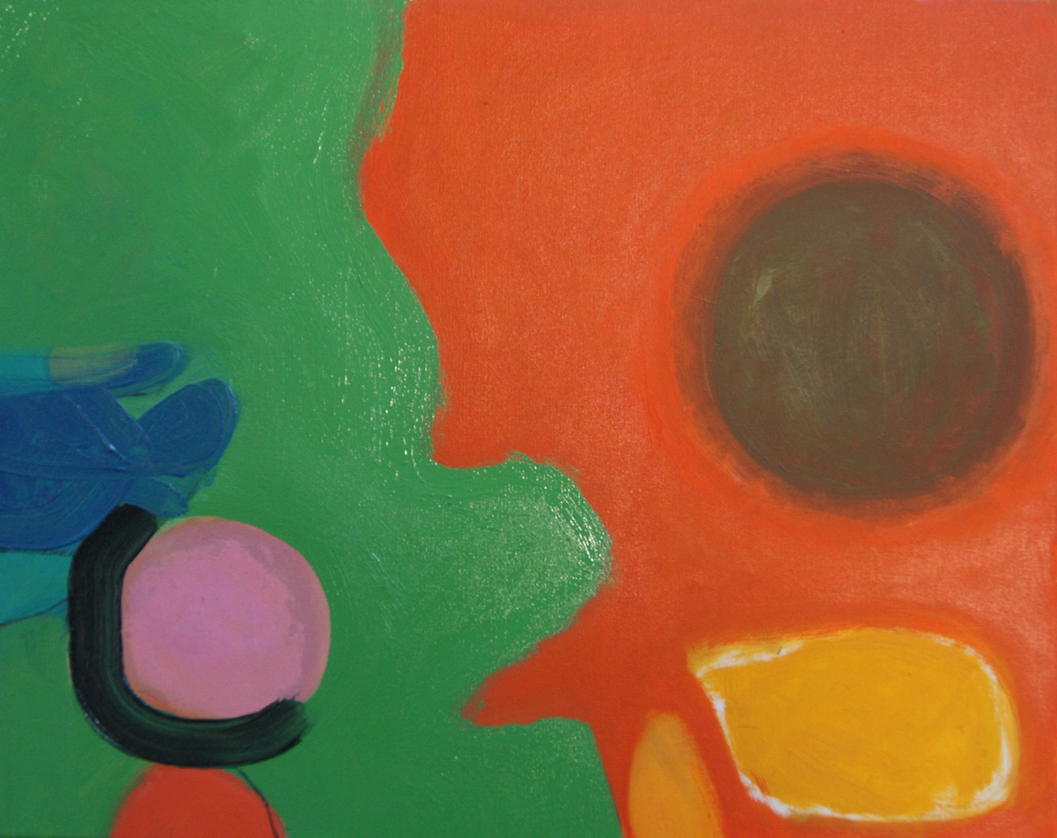 Oil on board