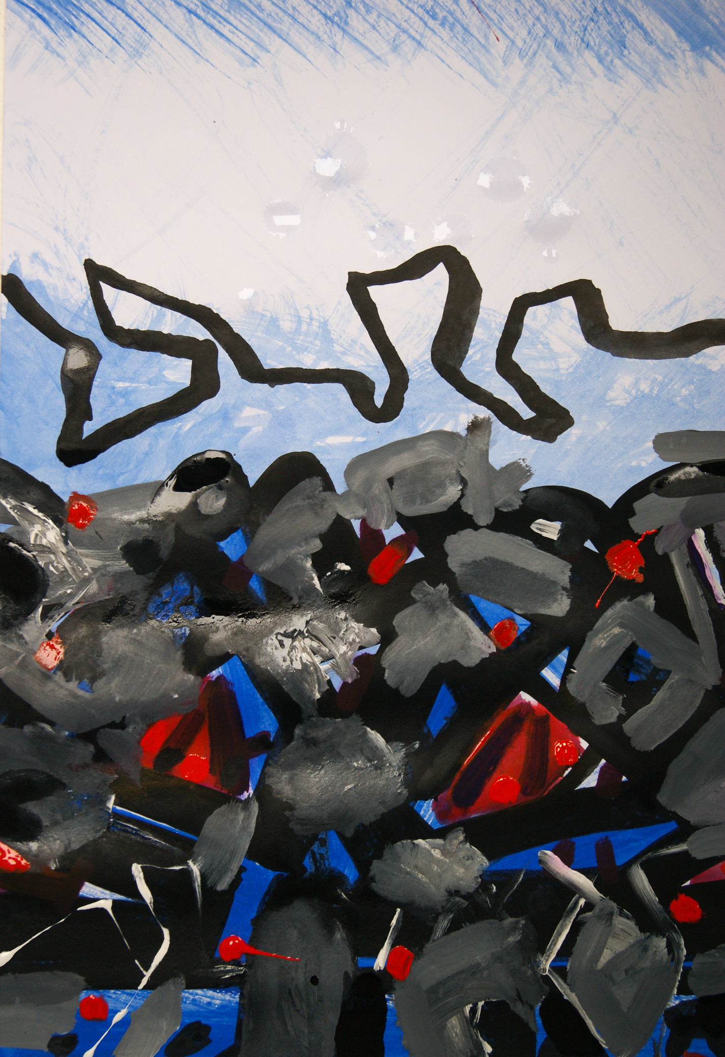 Gouache on Paper