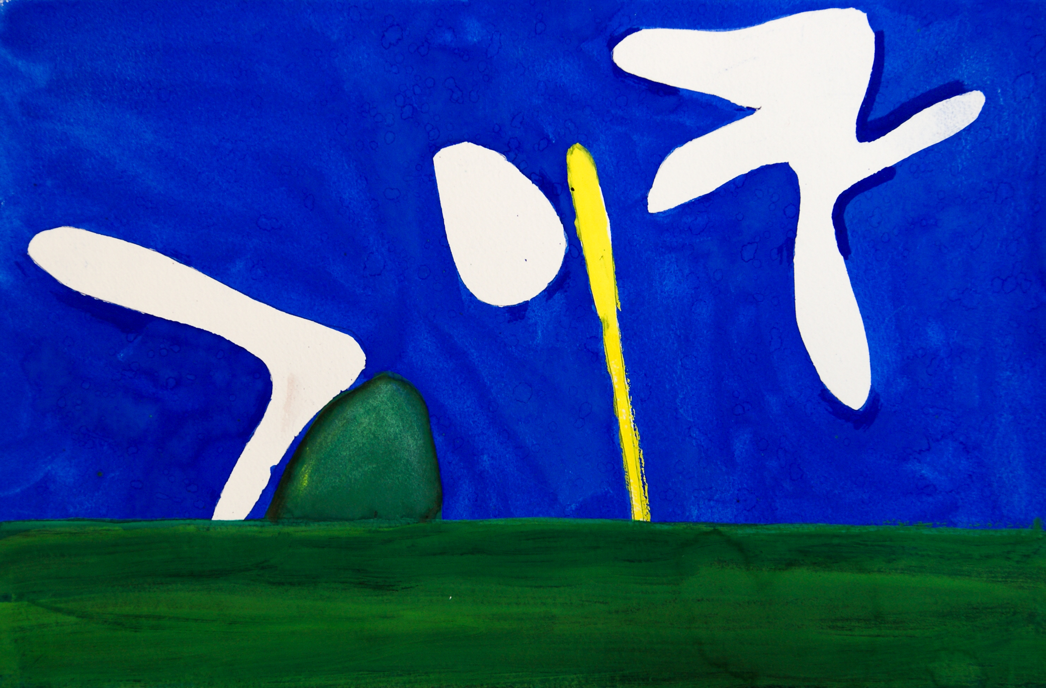 Gouache on paper