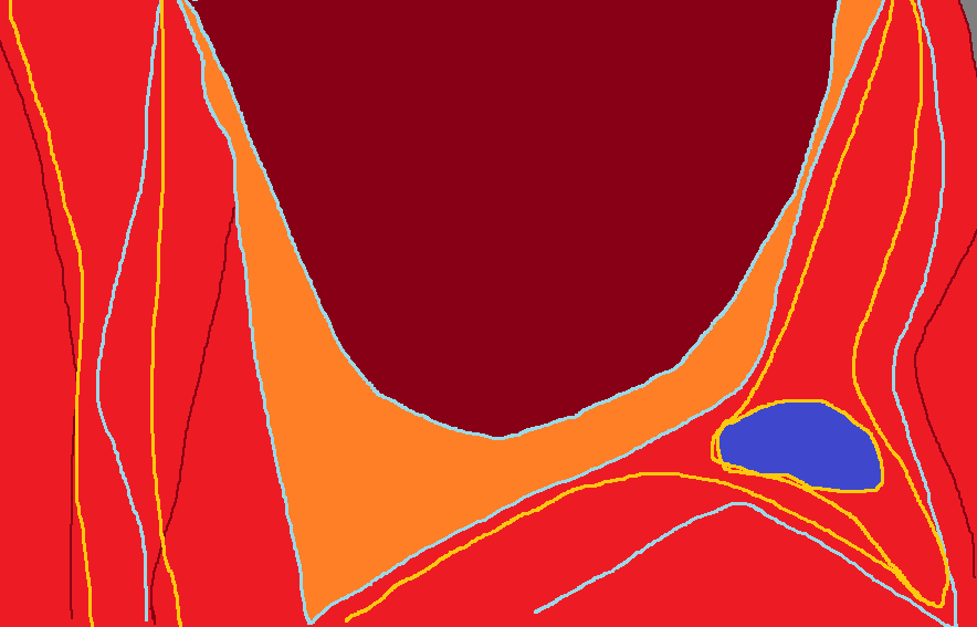 Abstract images created in Microsoft Paint